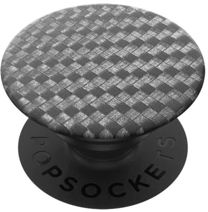 PopSockets Adhesive Phone Grip, Holder- Carbonite Weave