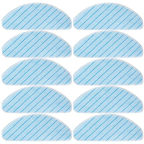 10 Stück Waschbares Wischtuch für Ecovacs Deebot T9 Serie T9 AIVI T9 PRO T9 MAX T8 T8+ T8 Max T8 AIVI N8 N8+ N8 Pro N8 Pro+ Ersatzteile