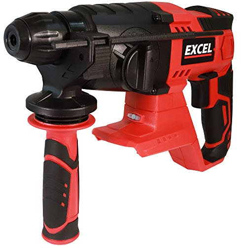 Excel 18V Cordless SDS-Plus Rotary Hammer Drill Body Only EXL554B Battery & Charger Not Included