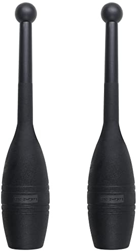 Logest Mace Exercise Club - Heavy Duty Plastic Indian Clubs Available in 1 LB and 2 LB Set of 2 Perfect for Strength Training Rehabilitation Improves Grip Full Body Workout Mace Clubs (2LB Set of 2 - 2LB Each Club)