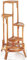 Kobolo Blumenregal Blumenhocker Pflanzenständer Regal aus Rattan - Natur - für 4 Töpfe