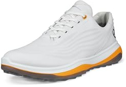 ECCO Chaussures Cuir Fleur Hommes 2024 - Blanc/Lever du Soleil - UK 8-8.5