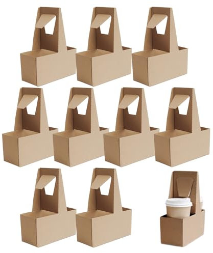 Dryckekopp med handtag - Återvinningsbar Takeaway-koppbricka, Miljövänlig