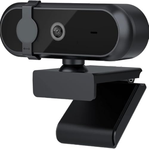 Reeatel Cámara web Full HD 4K con enfoque automático, micrófono de 30 fps para juegos, videollamadas en , reuniones, trabajo, conductor, enchufe USB gratuito, portátil, PC