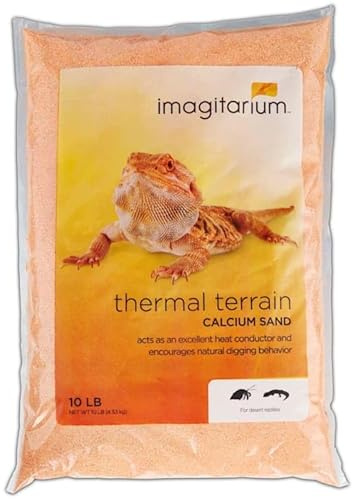 imagitarium Orange Calcium Reptile Sand 10lbs