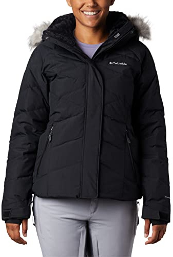 Columbia Lay D Down II Jacket Veste De Ski pour Femme - L - Noir (Black Metallic)