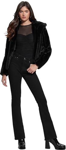 CAPISPALLA E GIACCHE Donna GUESS W0BL0N WDCH0 JBLK