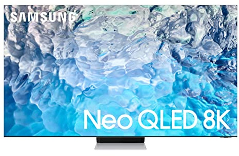 SAMSUNG 85-Inch Class Neo QLED 8K QN900B Series Mini LED Quantum HDR 64x, Infinity Screen, Dolby Atmos, Object Tracking Sound Pro, Smart TV with Alexa Built-In (QN85QN900BFXZA, 2022 Model)