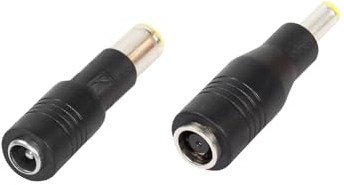 Tonton DC Adapter 8mm DC 7909 Stecker auf DC 5,5 mm x 2,1 mm Buchse und 5,5 mm x 2,1 mm Stecker auf DC 8mm 7909 Buchse für 10W bis 200W Solarpaneele, Solar Generator, Wohnmobil, Autobatterieladung