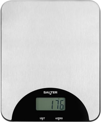 Salter Stainless Steel Kitchen Scale 5 Kg/11 Lb