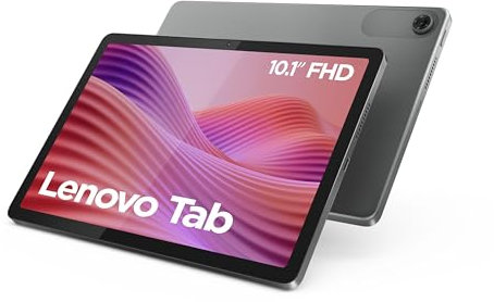 Lenovo Tab Tablet | 10.1 Full HD Display | MediaTek G85 | 4GB RAM | 64GB eMMC | Android 14 | Luna Grey Tab Play Suite | inkl. Kids Bumper und Stift