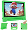 VNEIMQN Tablet per Bambini Android 14, con WiFi e Bluetooth, Doppia Fotocamera 10.1 Pollici HD, Octa-Core, 8GB RAM, 64GB ROM (1TB TF), Controllo Parentesco, Batteria 6000mAh (Verde)