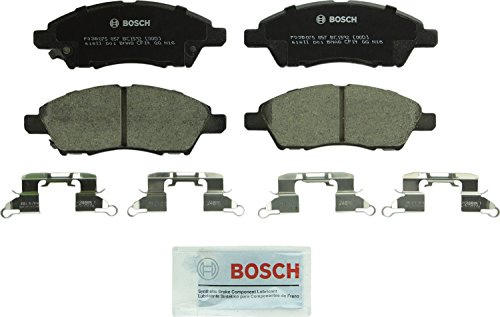 BOSCH BC1592 QuietCast Premium Ceramic Disc Brake Pad Set - Compatible with Select Nissan Versa, Versa Note; FRONT