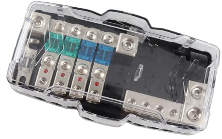 Säkringshållare, Fydun Blade-säkringar stereo ANL distributionsblock 0/4GA 4-vägs säkringsbox block 30A 60A
