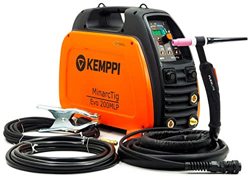 Kemppi™ MinarcTig EVO 200MLP Pulse DC WIG 200Amp svetsmaskin inverter rostfritt stål