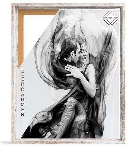 Cadre photo vide pour toile, photos sur châssis, format 40 x 50 cm, aspect vintage