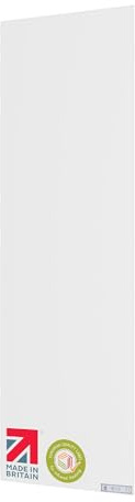 Herschel Infrared Comfort White 850W Long Infrared Heating Panel - Premium UK-Made Infrared Panel Heater, 45x160cm, Ultra-Efficient, Wall/Ceiling Mounted, 10-Year Warranty, Energy-Saving, Fast Heating