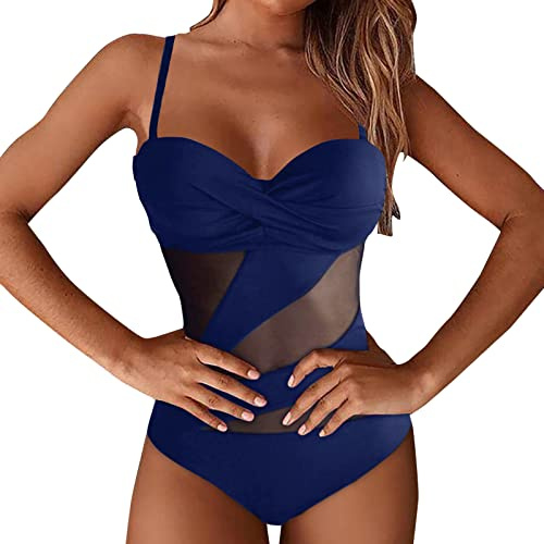 Maillot'de Bain Femme De Maillot Bikini Sexy Gainant Bandeau Ronde String Transbronzant Maillots Ensembles Deux Pièces Grande Taille e Ventre Plat Shorty