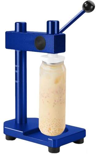 Macchina manuale per sigillare lattine per la conservazione degli alimenti domestici - Aggraffatrice efficiente per lattine per inscatolamento sicuro e facile