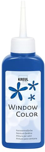 Kreul fönsterfärg, 80 ml kungsblå
