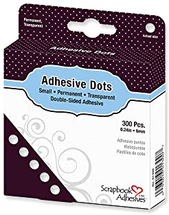 SCRAPBOOK ADHESIVES BY 3L Scrapbook Adhesives 6 mm 300-Piece Adhesive Dots
