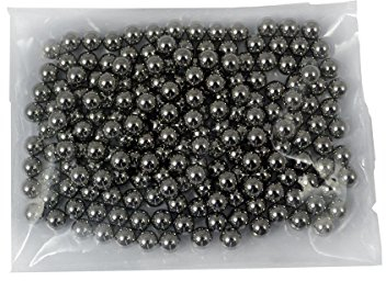 Sector 71 13mm Premium Stahlkugeln 100 Stück Zwillen Munition, EINWEG