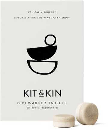 Kit & Kin Eco Dishwasher Tablets, 30 Tabs