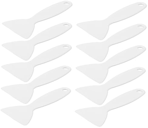 FUTUREORYY 10 Piezas Pzas Raspador de Hielo para Refrigerador Herramientas de Cocina Raspador de Cocina para Quitar Escarcha para Descongelar