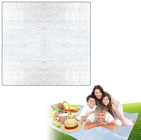 Aluminium Insulating Mat Foam Mat,200 * 150cm Aluminum foil moisture-proof mat,for Sleeping Mat for Camping Insulation Mat Foldable Tent Mat Floor Pad Thermal Blanket made of Aluminium Foil