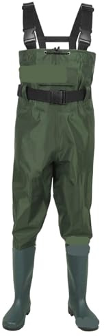 TRRYUIP Waders persika nylon undervattensbyxor för barn och vuxna, ett stycke, vattentäta, persika, vadbassäng, läder, 008grön, 41, En stil