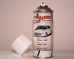 Lackspray weiß matt 400 ml. Acrylharzlack Acryllack