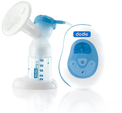 Dodie 6314604 elektrisk mjölkpump, vit
