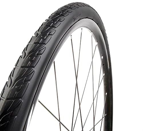 Tannus 100% Pannenschutz-Reifen 20 x1.5 (40-406) Airless Tire Shield | Solider Urban Fahrrad, Farbe Midnight (Schwarz), Härte Regular