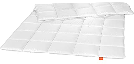 sleepling Kassettenbett Bettdecke 200 x 220 cm, medium Ganzjahresdecke, atmungsaktive Steppdecke mit 300 GSM, Ökotex 100, Made in EU, 60 Grad waschbar
