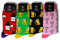TwoSocks lustige Socken Damen Herren witzige Strümpfe als Geschenk Einheitsgröße (Party Time (Bier schwarz + Bier grün + Wein + Cocktail))