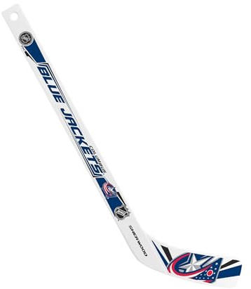 Sherwood NHL Plastik Mini-Schläger, NHL Teams (Columbus Blue Jackets)