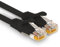 1aTTack.de - 1 X 25m Cat7 Netzwerkkabel, Cat.7 Ethernet, Lan & Cat 7 Patchkabel für maximale Internet Geschwindigkeit & verbindet alle Geräte mit RJ 45 Buchse Schwarz