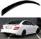 Sport Heckspoiler Lippe für Mercedes C Klasse Typ C204 Coupe Bj. 06/2011-12/2014, Schwarz Glanz