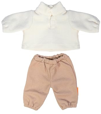 Miniland - Vestiti per Bambola da 38 cm, Accessorio di Abbigliamento per Bambole, Maglione e Pantaloni Mezza Stagione