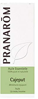 PRANAROM - Cajeput Bio - Aceite Esencial 100% Quimiotipado - Melaleuca Cajuputii - AEQT - 10ml