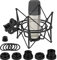 Geekria for Creators Supporto antiurto per microfono compatibile con Rode NT-USB, NT1-A, NT2-A, NT1000, NT2000, Procaster, K2 Mic Antivibrazione Morsetto per microfono Clip (nero / 2 pezzi)