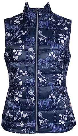 HKM Bloomsbury Weste Dunkelblau/weiß XXL