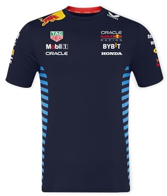 Castore Red Bull Racing T-Shirt mit Kurzen Ärmeln Herren T-Shirt (1 Stück)