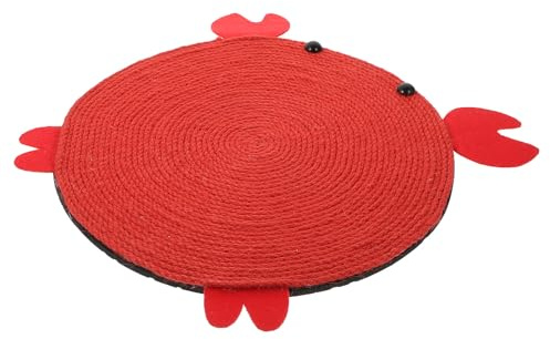 KOMBIUDA Tapis à Griffer pour Chat Griffoir Amusant Tapis de Jeu pour Chat Coussin à Griffer
