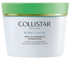 Collistar Burro Sublime Idratante Illuminante Riparatore, Idratazione Intensa oltre 72h, Pelle Radiosa e Levigata, Texture Ricca e Avvolgente, 200 ml