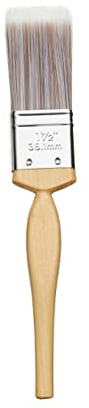 Fit For The Job 1.5 inch Diamond DIY Paint Brush For A Smooth Finish Painting with Emulsion, Gloss and Satin Paints on Walls, Ceilings, Furniture, Wood & Metal, 1.5 38mm