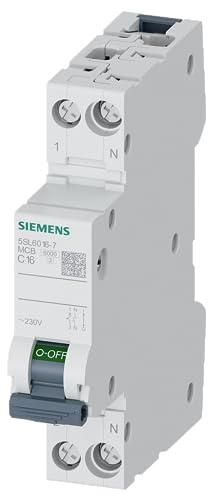 Siemens 5SL60167 5SL6016-7 - Interruttore di protezione 16A