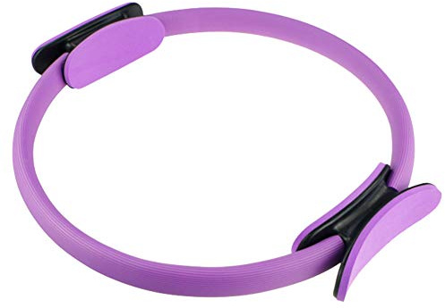 Yoga Circle Pilates Ring Men Women Gym Fitness Workout Sports Equipment, purple