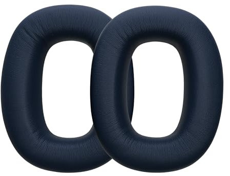 kwmobile 2X Ohrpolster kompatibel mit Bowers & Wilkins PX7 S2 Polster - Kopfhörer Polster aus Kunstleder für Over Ear Headphones