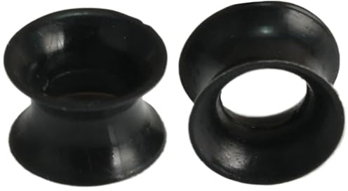 Silicone trasparente 1 paio di piercing flessibile sottile orecchio Flesh Tunnel Double Flared Orecchini ipoallergenici Gauges Expander Piercing Piercing per orecchio Tuneles De Oreja Para Hombre Uomo